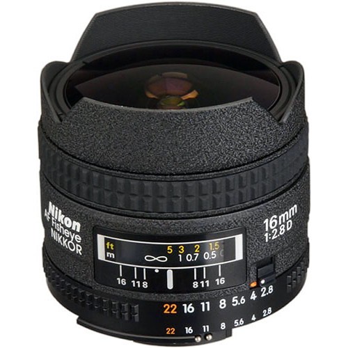 Nikon 16mm f/2.8D AF Fisheye-Nikkor